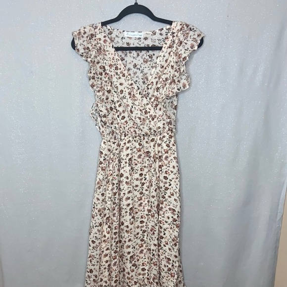 American Rose Women's Ivory/Multi Floral - Picture 5 of 16